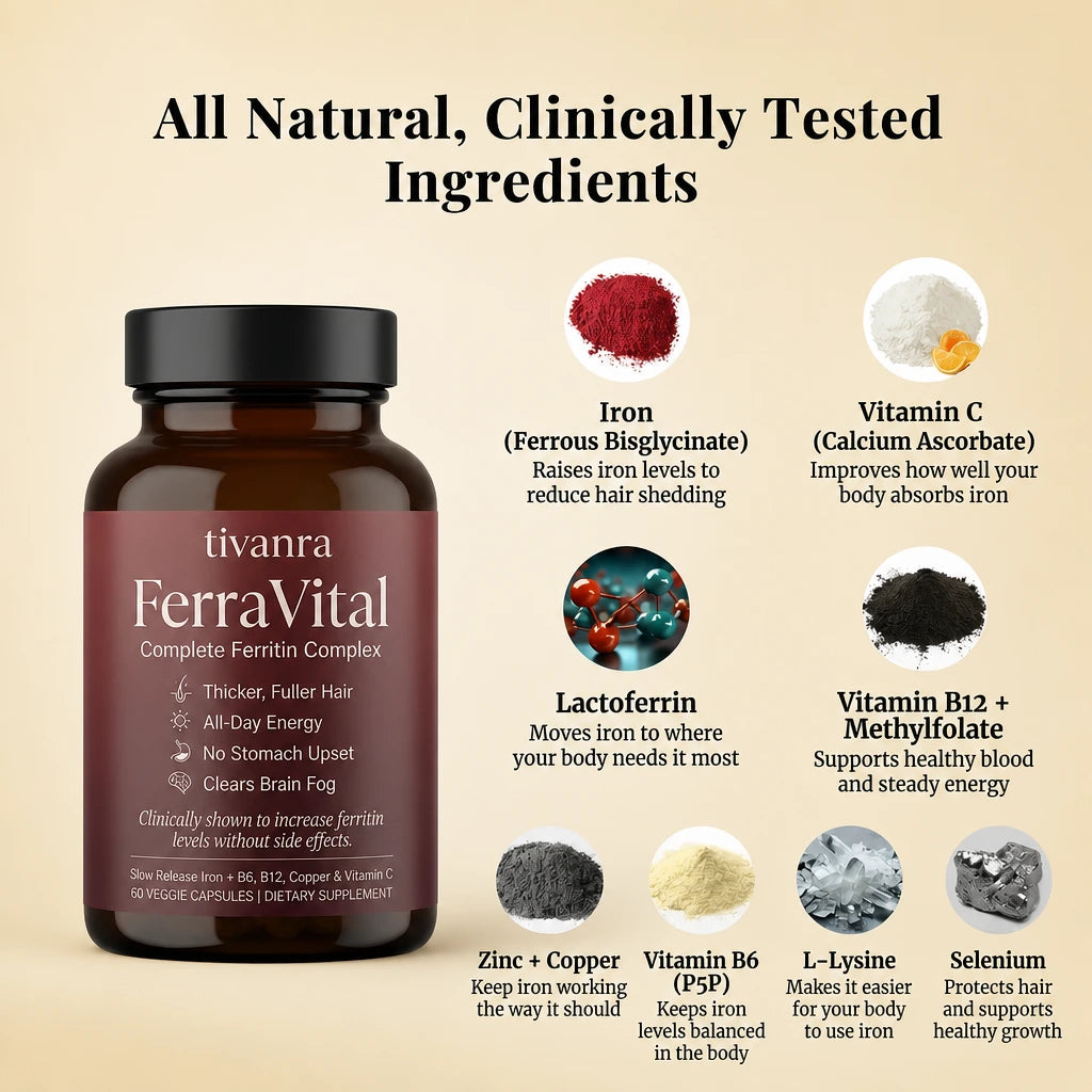FerraVital™ — Ferritin Support for Hair & Energy